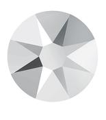 Flatback Round - Crystal Light Chrome