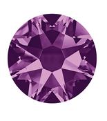 Flatback Round - Amethyst
