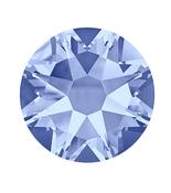 Flatback Round - Light Sapphire