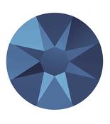 Flatback Round - Crystal Metallic Blue image