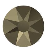 Flatback Round - Crystal Metallic Light Gold