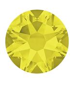 Flatback Round - Citrine