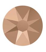 Flatback Round - Crystal Rose Gold