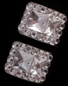 Jig Shoe Buckles Style No 36 Square Centre