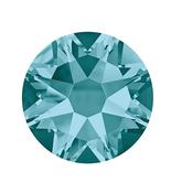Flatback Round - Blue Zircon