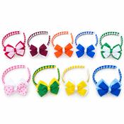 Children’s Two-Tone Bow Hairbands image