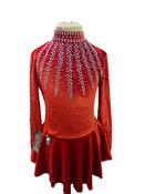 Red Velvet Dress image