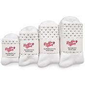 Buckles &amp;amp; Bling Premium Diamonte Socks Shorter Length