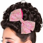 Camelia Rose Sparkly Bow Clip image