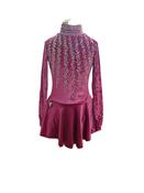Dark Pink Velvet Dress No 69 image