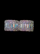 AB Diamonte Irish Dance Buckles Style B