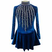 Blue Velvet Dress No 4 Style 1 image
