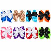Camelia Rose Double Bow Plain