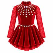 Red Velvet Dress No 1 Style 2 image