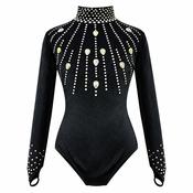 Velvet Leotard with Diamonte image