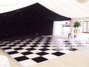 Dance Floor - Black and White  (20ft x 20ft)