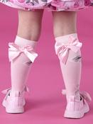A Dee Alessandra Knee Socks - Pale Pink image