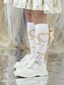 A Dee Alessandra Knee Socks - Snow White image