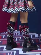 A Dee Alessandra Knee Socks - Dark Navy image