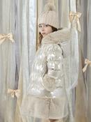 A Dee Aurora Puffer Jacket - Stone Beige image