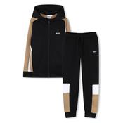BOSS Colourblock Tracksuit - Black