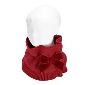 Condor Knitted Neck Warmer - Red Velvet