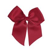 Condor Ribbon Bow Clip - Red Velvet