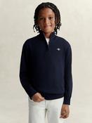 GANT Half Zip Sweatshirt - Navy image