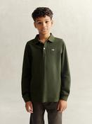 GANT L/S Polo Shirt - Green image