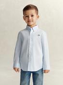 GANT Pinstripe Oxford Shirt - Light Blue