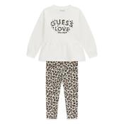 Guess Leopard Print Leggings Set - Cream image