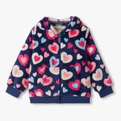 Hatley Hearts Fleece Hoodie image