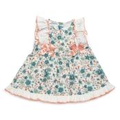 Juliana Frilled Dress - Green image