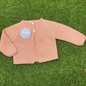 Juliana Knitted Cardigan - Salmon image