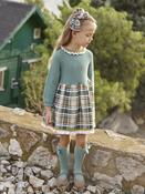 Juliana Knitted Dress - Green image