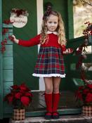 Juliana Knitted Dress - Red image