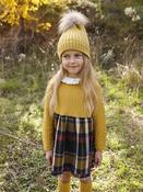 Juliana Knitted Dress - Yellow image
