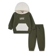 Levi's Colourblock Tracksuit - Olive image
