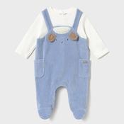 Mayoral Corduroy Babygrow - Blue