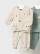 Mayoral Embroidered Tracksuit - Beige image