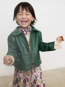 Mayoral Faux Leather Jacket