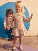 Mayoral Floral Print Dress - Mauve image
