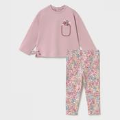 Mayoral Floral Print Leggings Set image