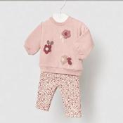 Mayoral Flower Leggings Set - Pink image