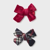 Mayoral Hair Bows - Red image