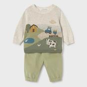 Mayoral Jumper &amp; Trousers - Green image