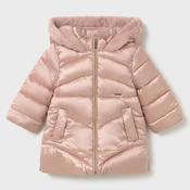 Mayoral Long Coat - Pink image