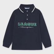 Mayoral L/S Polo Shirt - Navy image