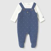 Mayoral Patterned Babygrow - Blueberry image