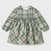Mayoral Plaid Dress - Anise image